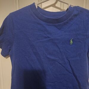 Blue polo shirt 2T